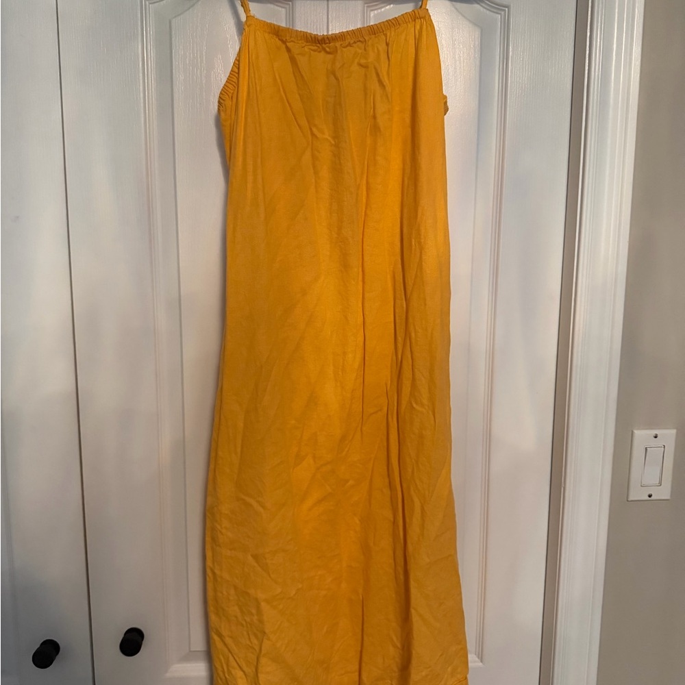 Target orange Midi Dress